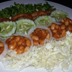 A picture of Vegetable salad.