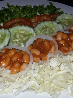 A picture of Vegetable salad.