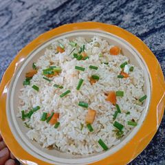 A picture of Making sticky rice to regular (non sticky rice).