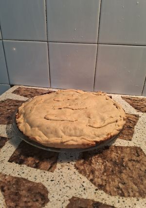 Una foto de Tarta con Pencas de Acelga