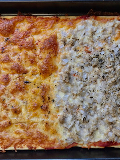 Una foto de Pizza a mi manera