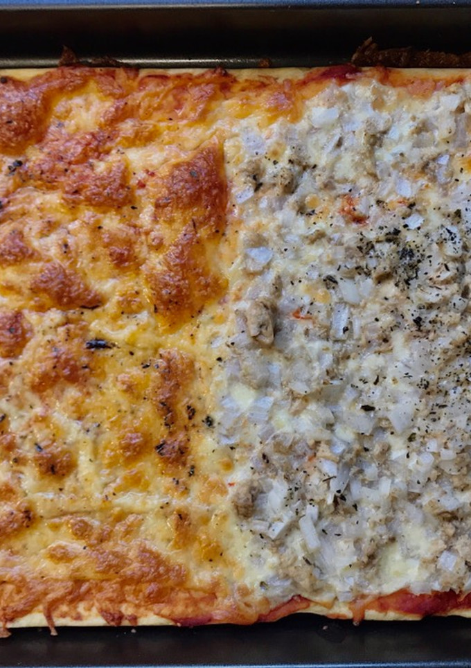 Una foto de Pizza a mi manera