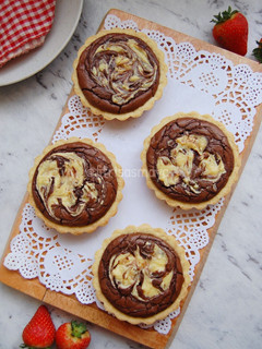 Foto resep Cheesecake brownie Pie