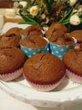 Muffin cacao e albicocche