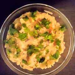A picture of वेजिटेबल उपमा.