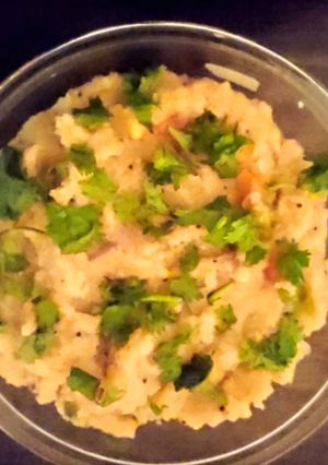 A picture of वेजिटेबल उपमा.
