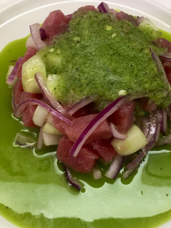 Una foto de Ceviche de atún fresco aguachile sonorense