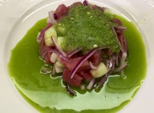 Una foto de Ceviche de atún fresco aguachile sonorense
