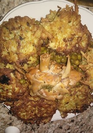 صورة لوصفة طبق جلبان بالبطاطا مشوكة