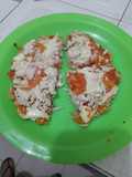 Pizza saludable de avena