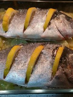 Una foto de Dorada al limón
