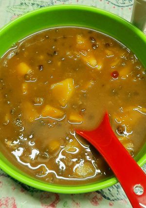 Foto resep Bubur Kacang Hijau Nangka metode 7.30.7