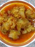 Gulai tunjang/kikil kaki sapi