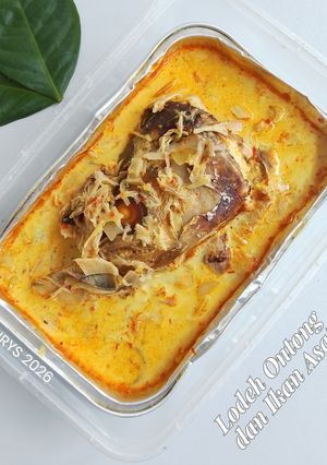 Foto resep Lodeh Ontong dan Ikan Asap