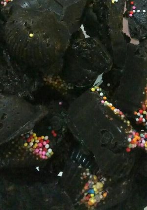 Foto resep Coklat cetak simple