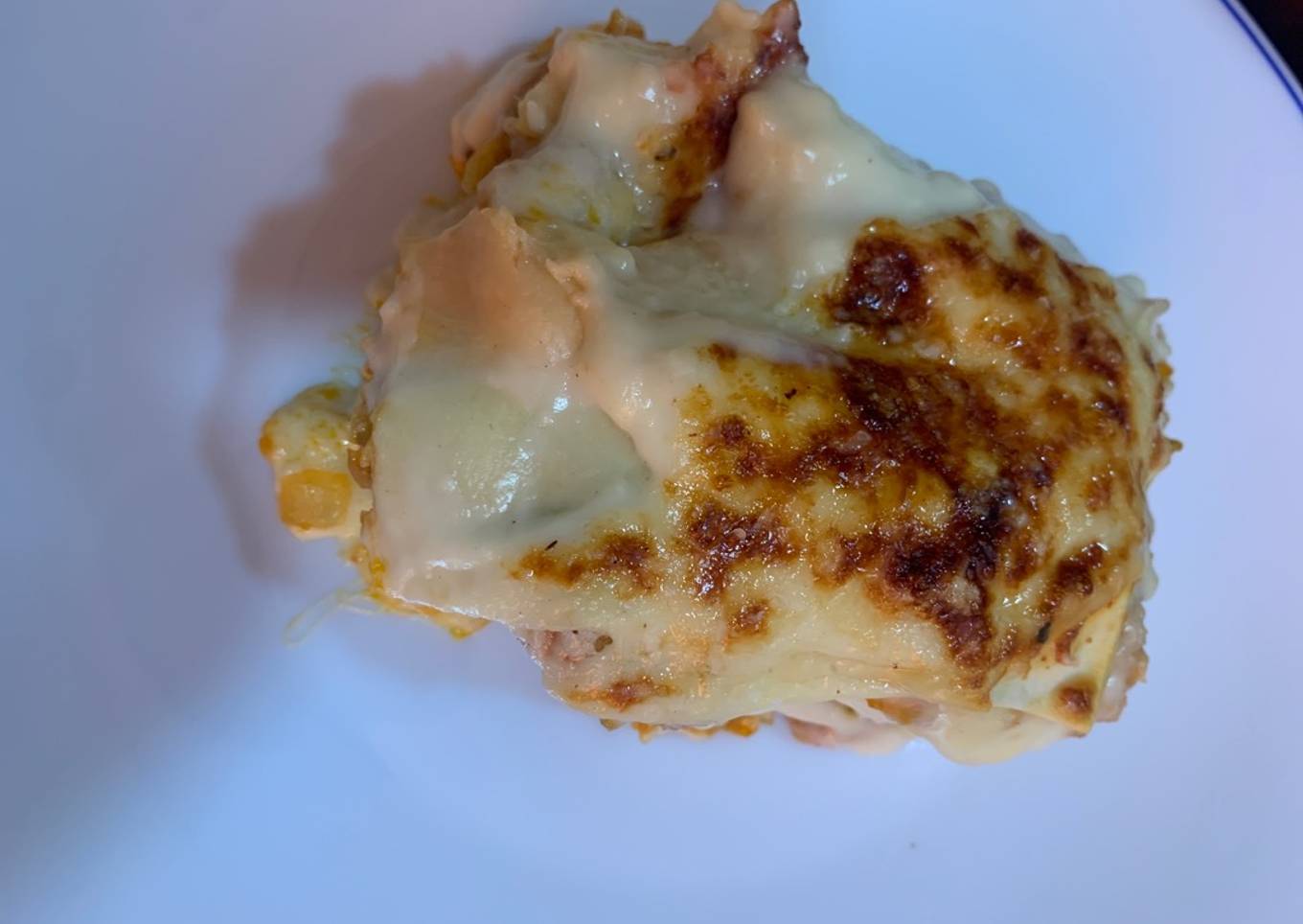 Lasaña sin lactosa
