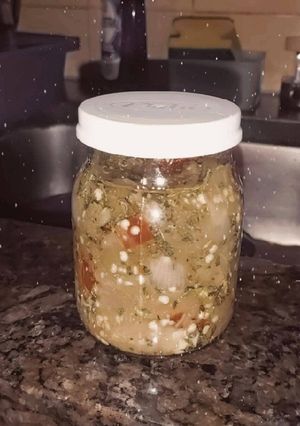Una foto de Berenjena al escabeche