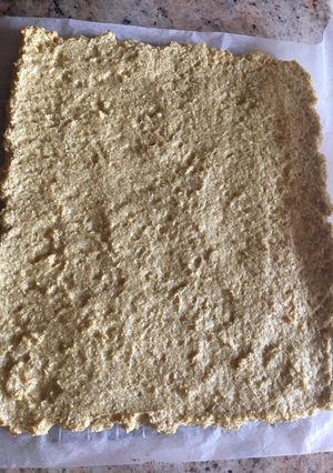Karfiol lepény recept fotója
