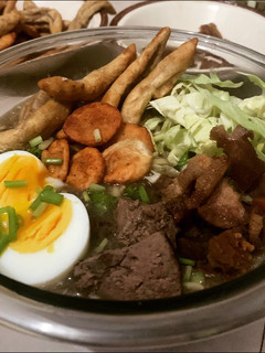A picture of Filipino Food Series: Batangas Pancit Lomi or Lomi (Noodles).