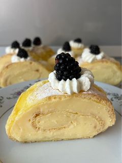 Képviselőfánk tekercs recept fotója