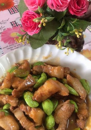 รูปของ สะตอผัดกะปิหมูสามชั้น