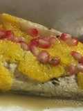Branzino con melagrana
