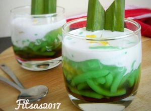 Foto resep Dawet Tepung Beras (#tips agar adonan cepat mengental)