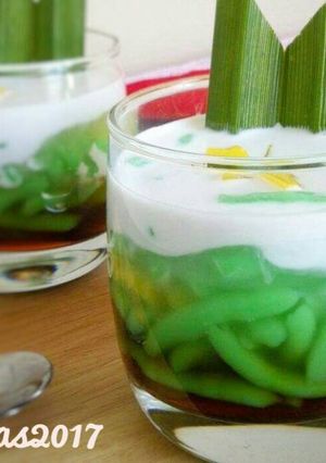 Foto resep Dawet Tepung Beras (#tips agar adonan cepat mengental)