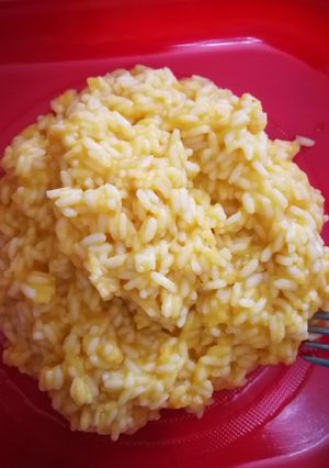 A picture of Pumpkin Risotto.