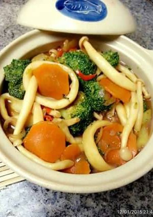 Foto resep Oseng Cumi Jamur