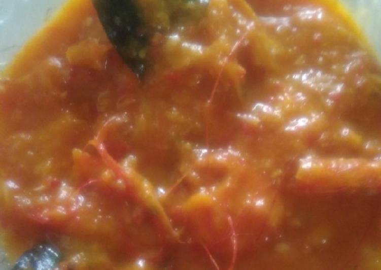 Resep Sambal tempoyak udang, Lezat Sekali