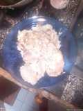 Bife de bondiola a la crema