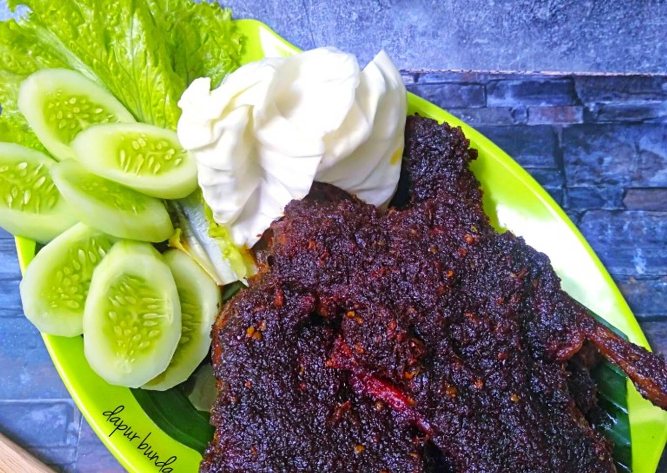 Bebek Madura Bumbu Hitam