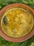Gajar Saag Sambar (Carrot leaves Sambar)