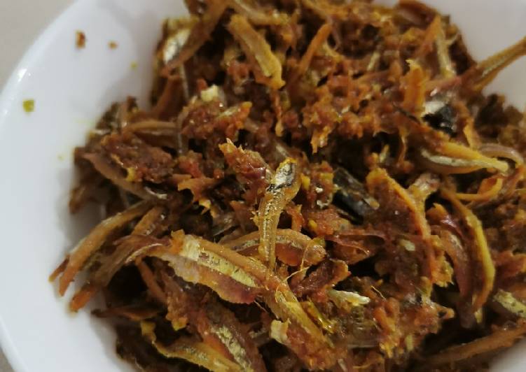 Sambal hijau kering