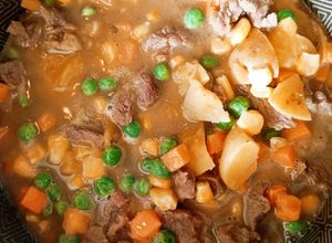 Una foto de Carne en gulash