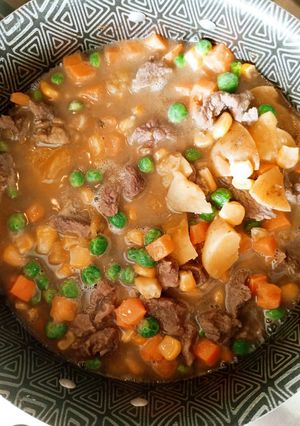 Una foto de Carne en gulash