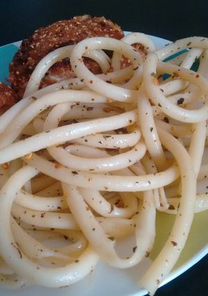 Una foto de Pasta a las hierbas finas