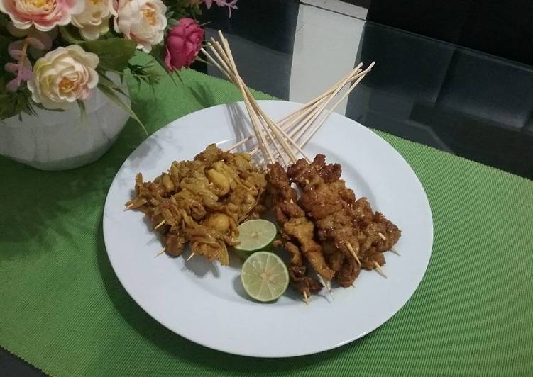 Sate Vegetarian (ala angkringan)