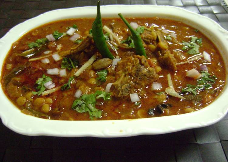Recipe of Perfect Dal Gosht - Hyderabadi Style