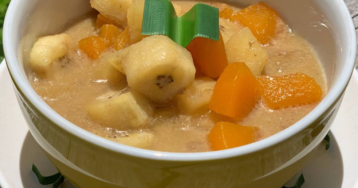 Resep Kolak Labu Kuning Singkong Dan Pisang Oleh Resti Lestarini Cookpad