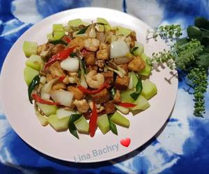 Resep Baru TUMIS LOKIO UTATE ❤(Lokio,Udang,Tahu&amp;amp; Tempe) Enak Sempurna