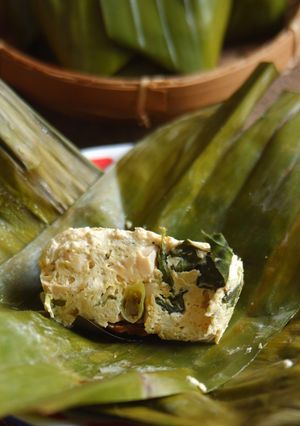 Foto resep Pepes Tahu Telur Asin
