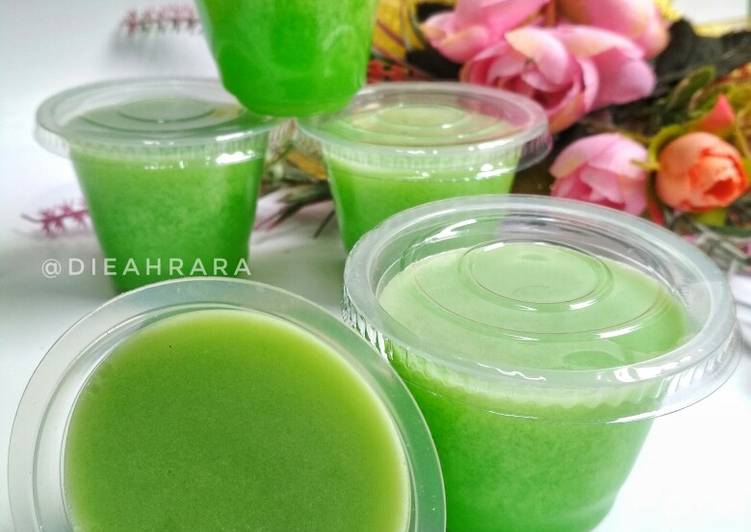 Resep Agar Agar Hijau Pandan 💚, Bikin Ngiler