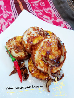 Foto resep Telur Ceplok Saus Inggris