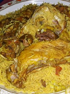 صورة لوصفة مكبوس لحم