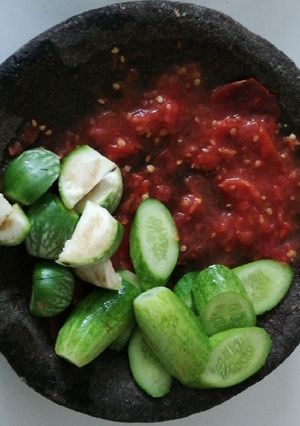 Foto resep Lalapan sambel colet