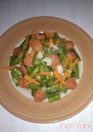 Foto resep Tumis buncis sosis