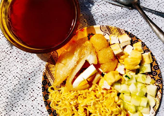 Resep Rujak mie Resep Rujak mie