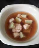 Chè khúc bạch em bé